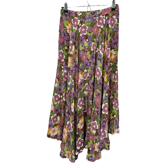 LHD French Riviera Floral Print Skirt Size 4 NWT - Picture 7 of 9